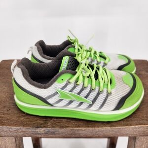 ALTRA Womens Intuition 2 Running Shoe Lime Green White Size 7.5